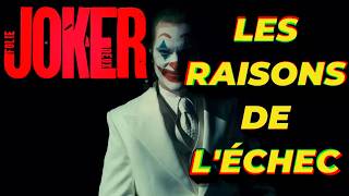 Les vraies raisons de léchec de Joker Folie à Deux [upl. by Trutko]