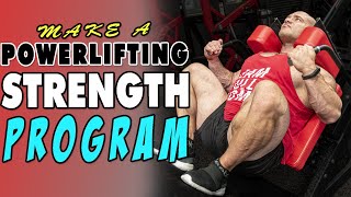 Designing a Powerlifting Strength Program [upl. by Leicam]