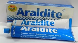 Araldite Standard Epoxy Adhesive Resin 100g and Hardener 80g 180gms Blue How to use at home [upl. by Acinoev]