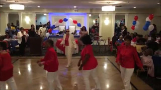 Im Blessed line dance Marvelous Minors dance  Birthday celebration [upl. by Hosea]