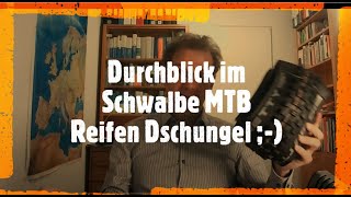 Schwalbe Reifen MTB  Test Ueberblick Empfehlung  ausführliche Diskussion für MTB Einsteiger [upl. by Stephana324]