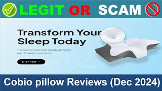 Cobio pillow Reviews Dec 2024 Beware of Scam Watch Now [upl. by Anegue]