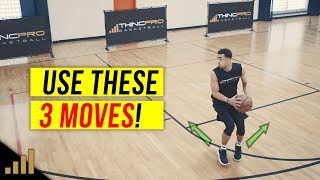 How to 3 Best Attack Moves off the Catch Top Basketball Moves to Get Past Defenders [upl. by Valdas]