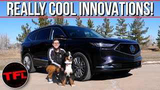 The New 2022 Acura MDX Has Two Crazy Features I Have Never Seen Before [upl. by Gadmann689]