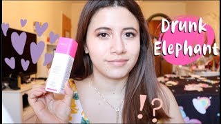 Drunk Elephant TLC Framboos™ Glycolic Night Serum Review [upl. by Devonne334]