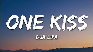 Calvin Harris Dua Lipa  One Kiss Lyrics [upl. by Melnick]