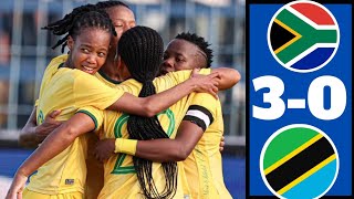 South Africa 🇿🇦 vs 🇹🇿 Tanzania 30 CAF WOMENS Olympic qualifiers Round 1 [upl. by Niwde643]