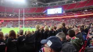 Saracens Rugby Song  Wembley October 18th 2013 [upl. by Avaria]