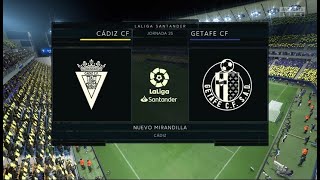 Cádiz vs Getafe  La liga  Fifa 22 [upl. by Alsworth]