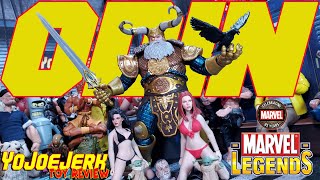 Marvel Legends Series ODIN 85th Anniversary Action Figure Review [upl. by Asereht]