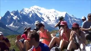 UCPA Argentière Les plus beaux sentiers du Mont blanc aout 2016 [upl. by Frantz]