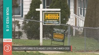 Foreclosures surge to highest levels since March 2020 [upl. by Birecree]