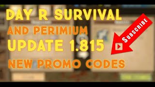 Day R Survival update 1815 new brend promo codesJunaidPlays [upl. by Tore]