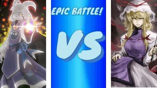 ASRIEL DREEMURR VS YUKARI YAKUMO  Epic Battle Season 2 Episode 25 [upl. by Nabala]