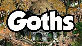 Goths Overview AoE2 [upl. by Aime]