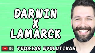 EVOLUÇÃO  DARWIN E LAMARCK  TEORIAS EVOLUTIVAS  Biologia com Samuel Cunha [upl. by Sterner]