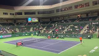 David Goffin vs Maxime Cressy Indian Wells 2024 Amazing Level Court Match Highlights [upl. by Ijuy]