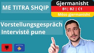 Interviste Pune Ne Gjermanisht  ME TITRA SHQIP  Meso Gjermanisht  OGjerman [upl. by Grossman674]