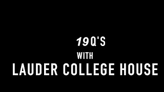 19 Qs with Lauder College House [upl. by Yanffit]