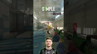 s1mple IMPOSSIBLE 💣 RETAKE cs2 [upl. by Feeley347]