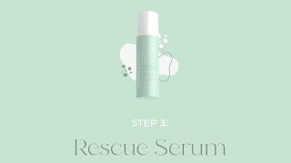 Paso 4 Rescue Serum de Celavive con posbióticos [upl. by Leinehtan]