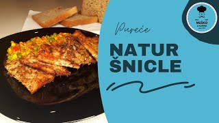 Pureće Natur Šnicle  Recept Muško u Kuhinji [upl. by Alohs690]