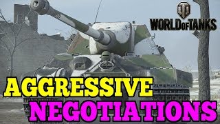 AGGRESSIVE NEGOTIATIONS  88 cm PaK 43 Jagdtiger  World of Tanks Mercenaries [upl. by Moore]