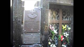 Tumba de Evita Perón cementerio de Recoleta Buenos Aires [upl. by Sualocin]