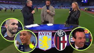 Aston Villa vs Bologna 20 Post Match Analysis  McGinn Unai Emery Tielemans Ferdinand Reactions [upl. by Betsey]