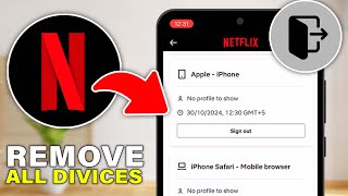 How to Remove Device from your Netflix Account 2024 StepByStep [upl. by Adnerol]