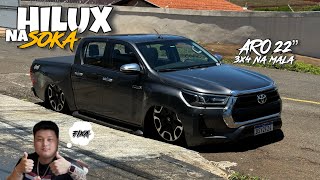 HILUX FIXA 22” 00 😳😨 JAPONÊS TEM DISPOSIÇÃO [upl. by Anawk]