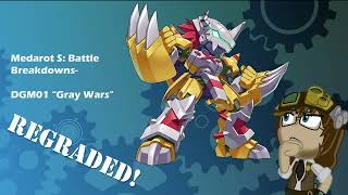 Robattle Analytics DGM01 quotGray Warsquot REGRADED [upl. by Varuag]