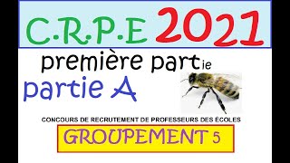 CRPE 2021 groupement 5 concours supplémentaire Créteil corrigé Maths Partie A les apiculteurs [upl. by Burny240]