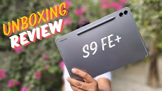 Samsung Galaxy Tab S9 FE  Unboxing amp Review  Best Samsung tab with S Pen  S9 FE Plus [upl. by Atiz]