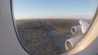 Lufthansa UPPER DECK Landing  Boeing 7478 Business Class  Frankfurt Airport [upl. by Modestine934]