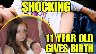 11YearOld Girl Gives Birth Shockingly  The Untold Story Revealed Heartbreaking Case [upl. by Olds]