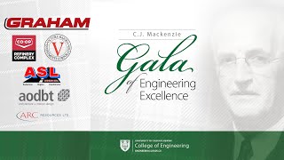 44th CJ Mackenzie Gala of Engineering Excellence Dr Brad Polischuk [upl. by Cirdec]