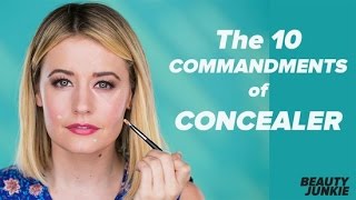 How to Apply Concealer the Right Way  Beauty Junkie [upl. by Neelyhtak]