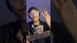 Ishq Guitar Lesson  3 Open Chords  Easy For Beginners shorts [upl. by Cone28]