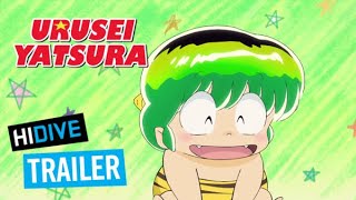 Urusei Yatsura S2 Trailer  HIDIVE [upl. by Recneps]