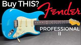 Fender American Professional II Strat WORTH IT [upl. by Aztinaj47]