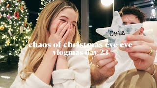 The Chaos Of Christmas Eve Eve  Vlogmas Day 23 [upl. by Mrots]