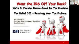 Tax Relief 101  What To Do If You Owe the IRS [upl. by Irb]