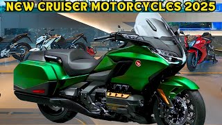 Top 10 Best New Cruiser Motorcycles For 2025 [upl. by Meggy]