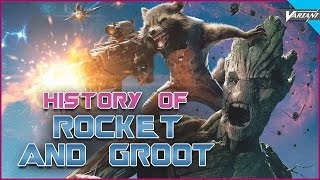 History Of Groot amp Rocket Racoon [upl. by Inaniel]