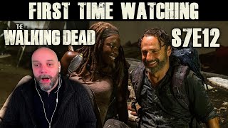 THE WALKING DEAD S7E12 Say Yes  FIRST TIME WATCHING  REACTION [upl. by Rosol955]