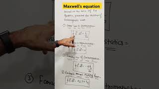 Maxwells equation  EM waves class 12 [upl. by Belia]