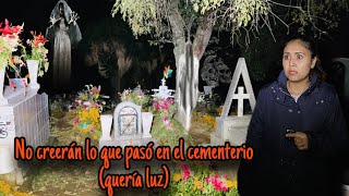 EL cementerio más aterrador que hemos visitado VIMOS COMO DESAPARECIÓ EN SU TUMBA 💀😱 [upl. by Ailahk]