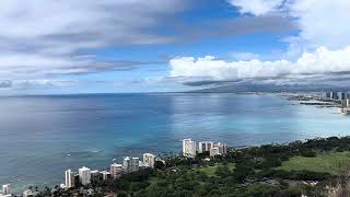 Hawaii Waikiki beach landscape [upl. by Bechler]