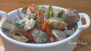 Korean steamed clams recipe at the tidal flat in Daebudo Island [upl. by Naux174]